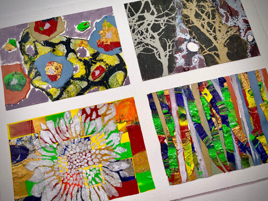 Rip It Up!  Amsterdam Acrylics, Collage & Mixed Media with Jeff Olson