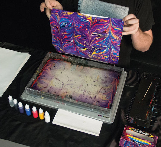 Hands-On Marbling Workshop: Design Stunning Custom Patterns for Cards, Gifts, and Textiles