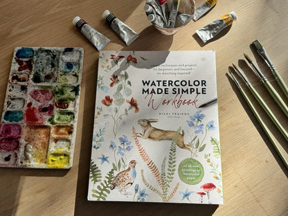 Atelier de travail L'aquarelle simplifiée avec Nicki Traikos