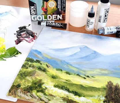 GOLDEN OPEN: Expressive Landscape Painting with Mike Townsend!