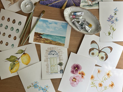 Cahier d'exercices L'aquarelle en toute simplicité : Rencontre et dédicace avec Nicki Traikos !
