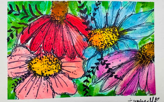 Gelli Arts® Play and Amsterdam Acrylics: Print, Press, Surprise with Jeff Olson and Tracy Weinzapfel