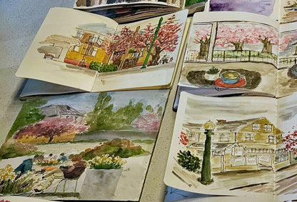 Découvrez, Apprenez et Dessinez avec les membres d'Urban Sketchers Vancouver!