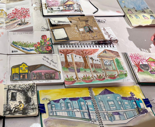 Discover, Learn and Sketch with Urban Sketchers Vancouver Members!