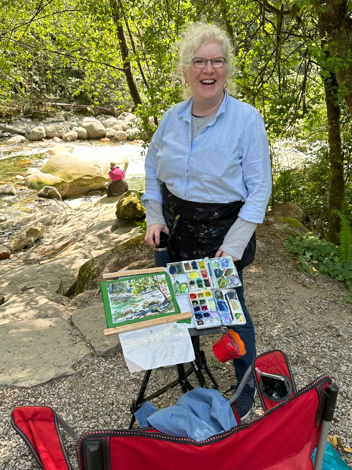 La North Shore Artists' Guild – les membres de Plein Air – rendent visite à Opus !