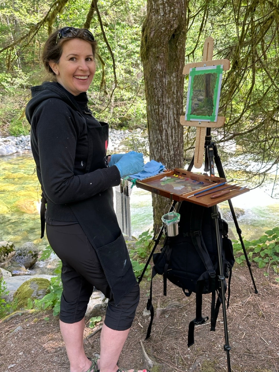 La North Shore Artists' Guild – les membres de Plein Air – rendent visite à Opus !