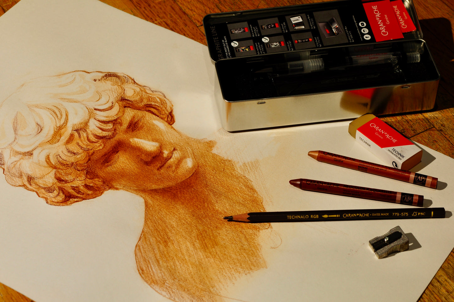 Caran d'Ache Materials: Drawing & Colour with Mark Anthony