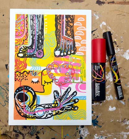 The Mark Making Lab: Liquitex Acrylic Markers with Brandy Antonio