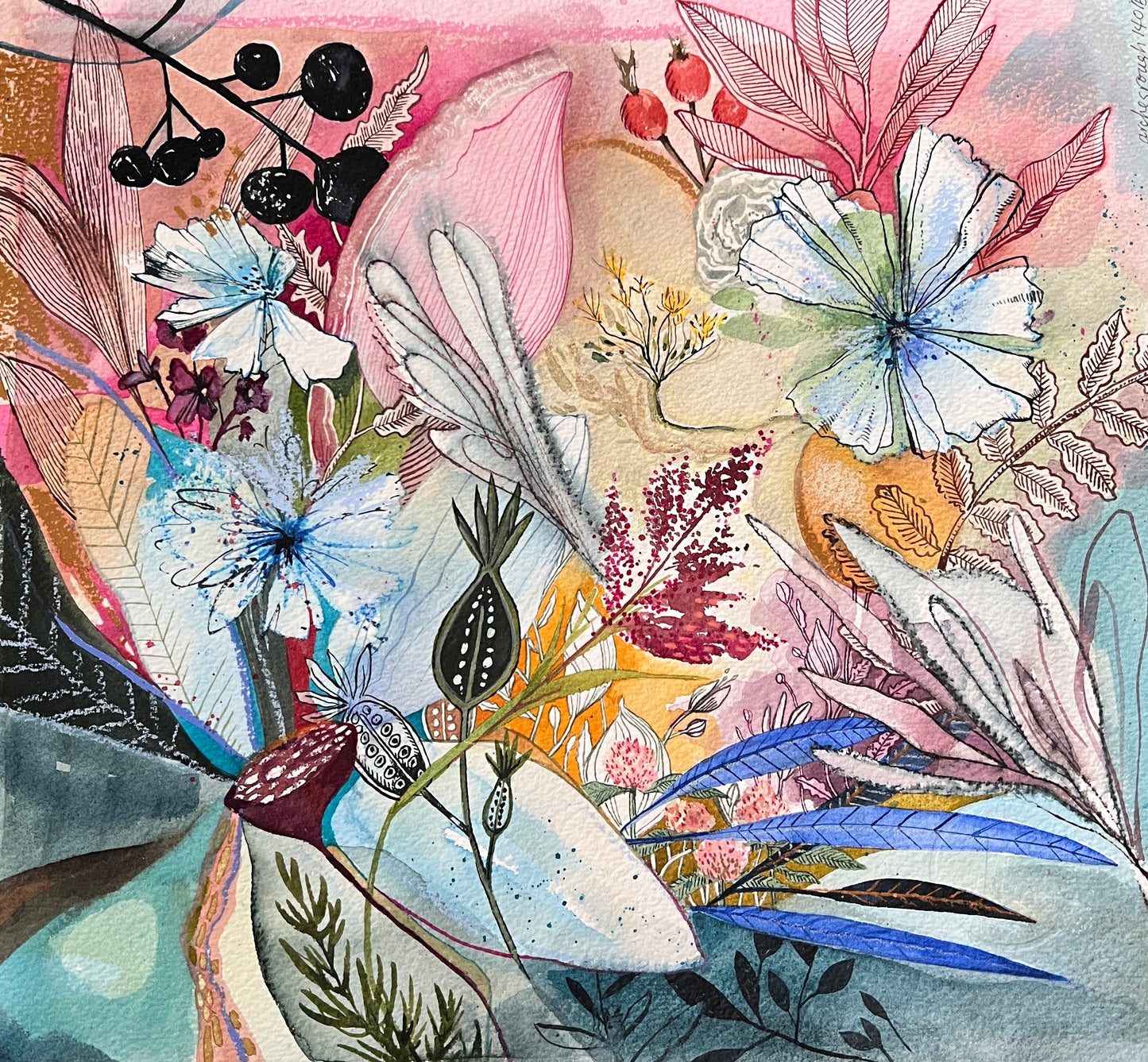 Caran d'Ache Materials: Exploring Colour with Rose Cowles
