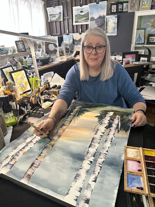 Opus Essential Watercolour Materials: Discover and Create with Lynda Norman