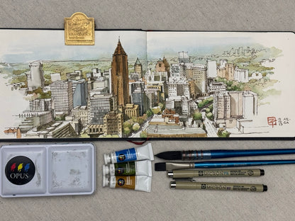 Opus Essential Watercolour Materials: Discover and Create with Zandro Tumaliuan