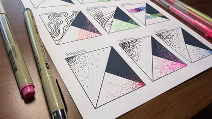 Pen Techniques Made Simple with Sakura and Vic Hollins