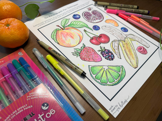 Pen Techniques Made Simple with Sakura and Vic Hollins