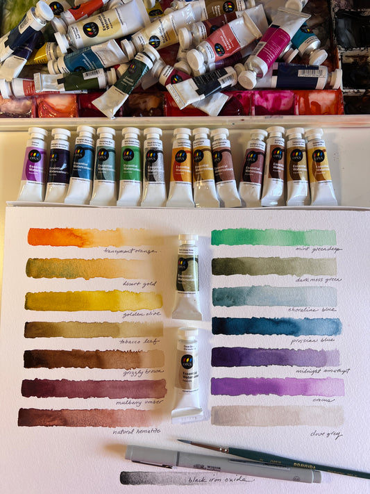 Opus Essential Watercolour Materials: Discover and Create with Rose Cowles!
