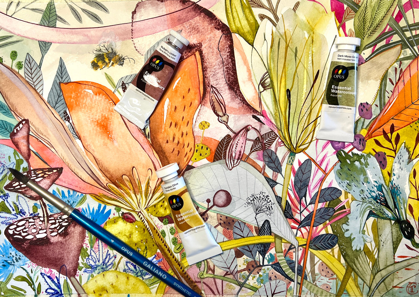 Opus Essential Watercolour Materials: Discover and Create with Rose Cowles!