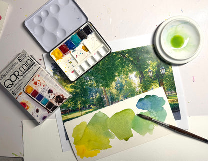 QoR Watercolors and the Urban Landscape!