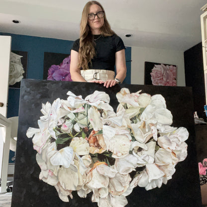 Water-Mixable Oils: Painting Luminous White Flowers with Tatiana Anisimova