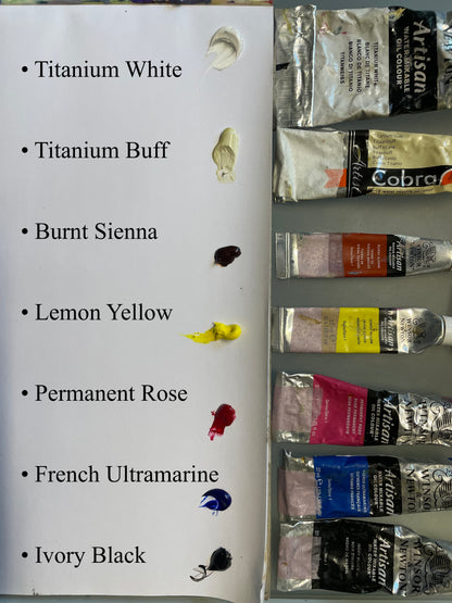 Water-Mixable Oils: Painting Luminous White Flowers with Tatiana Anisimova