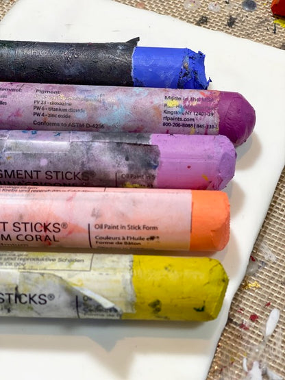 The Power of Colour: Navigating R&F Drawing Oils and Pigment Sticks with Megan MacDonald