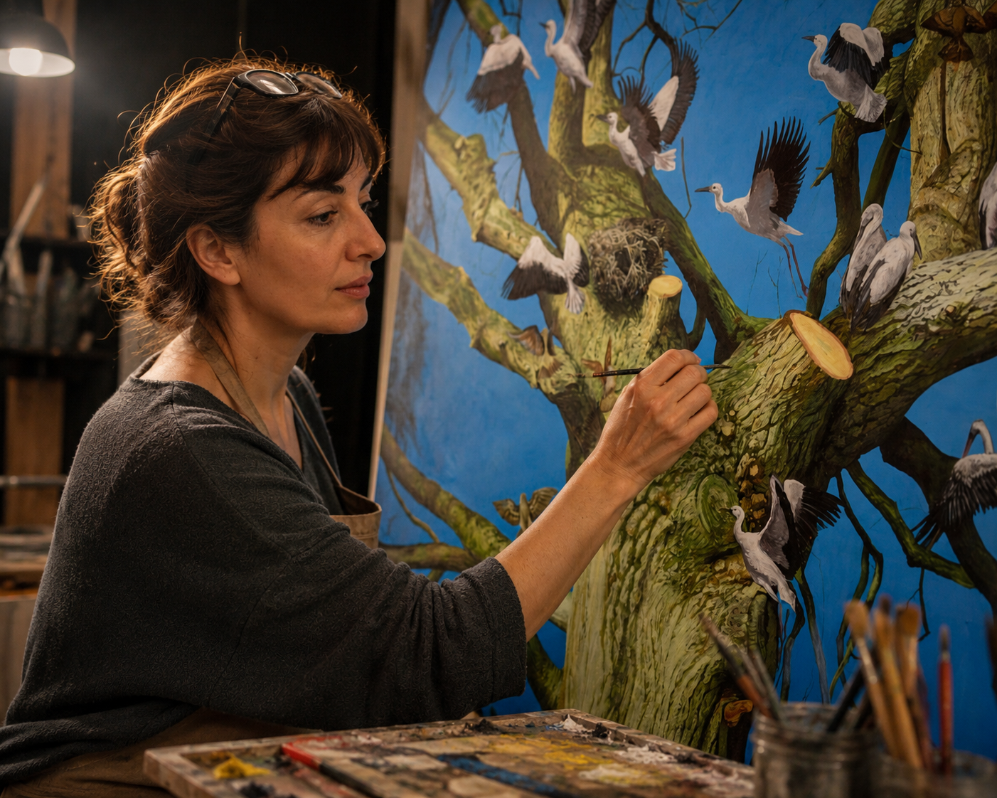 Opus Essential Acrylics: Materials at Work with Marzi Fakhr!