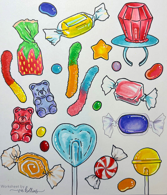 Marker Techniques: Copic Sketch and Acrea Markers!