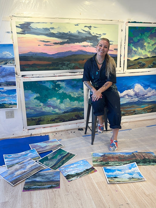 GOLDEN Acrylics: Textured Landscapes with Samantha Williams-Chapelsky