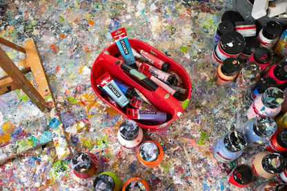 Let It Fall: Acrylic Painting Through Color, Chance & Discovery
