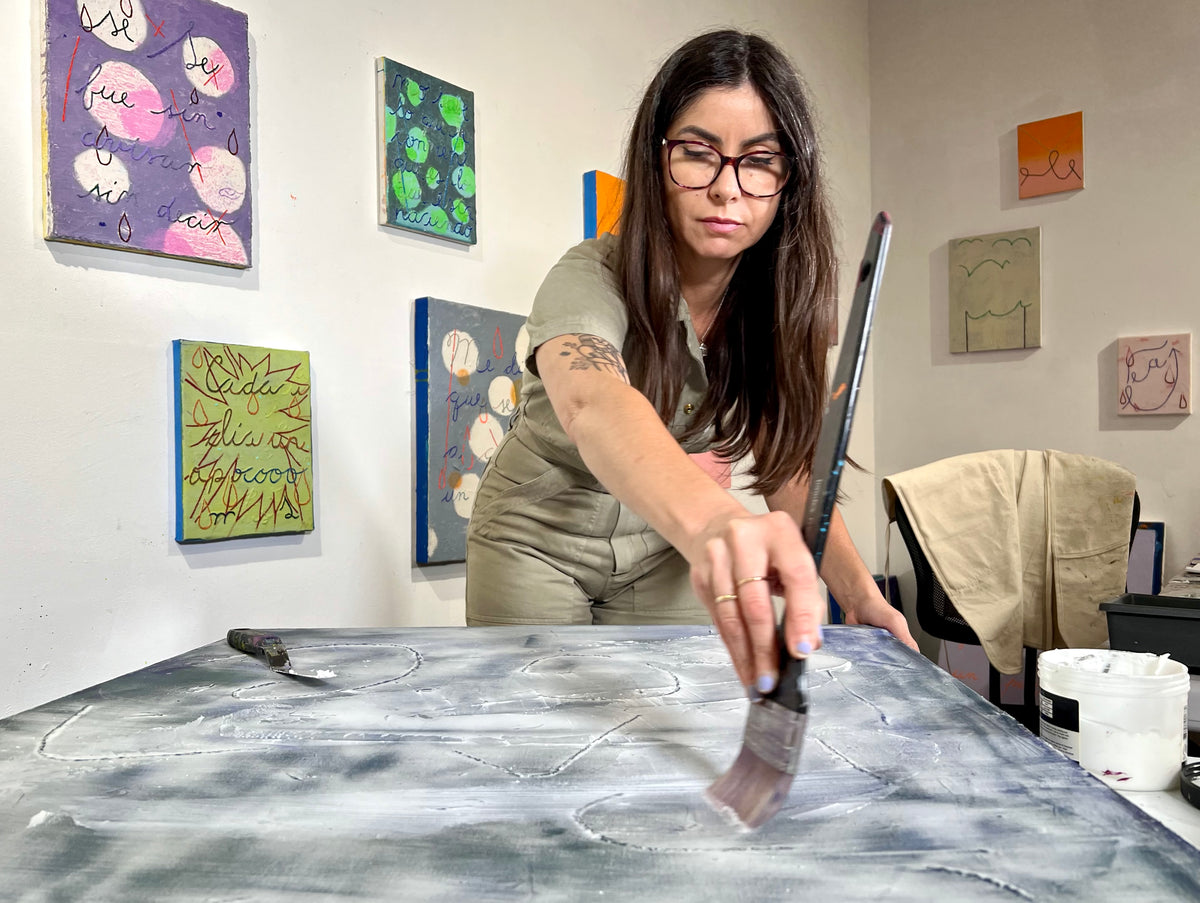 Expressive Forest Landscape in Acrylics with Daniela Campins
