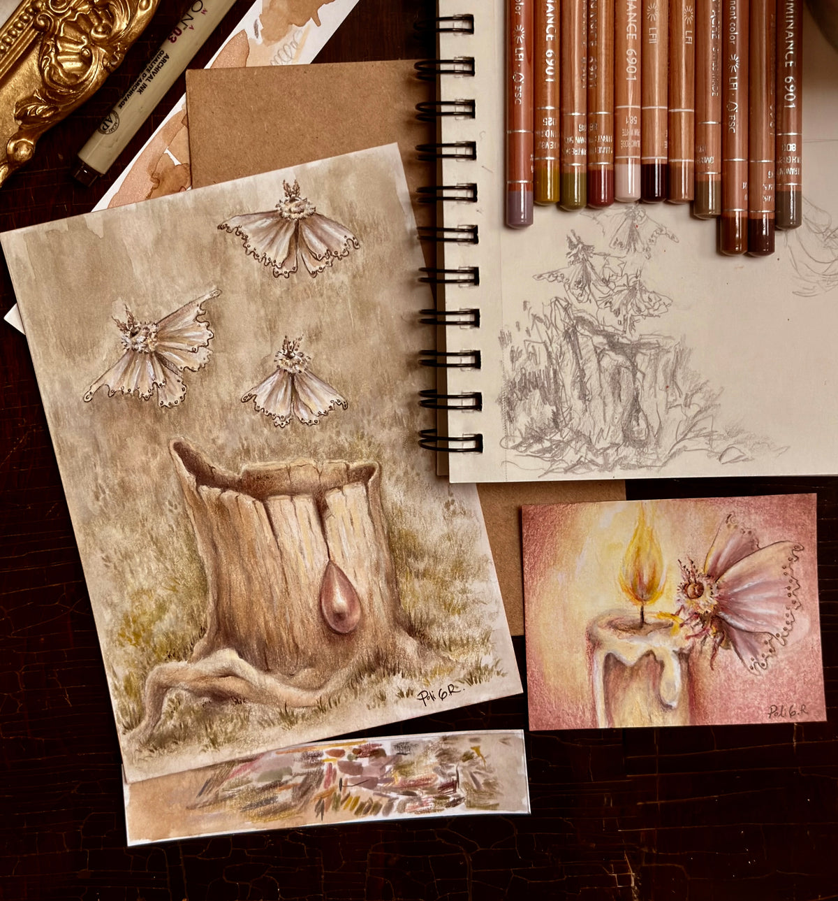 Caran d'Ache Materials: Drawing with Poli Garrido!