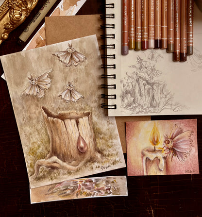 Caran d'Ache Materials: Drawing with Poli Garrido!