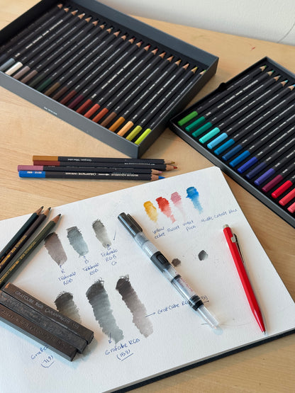 Caran d'Ache Materials: Drawing with Fifi Pourmohseni
