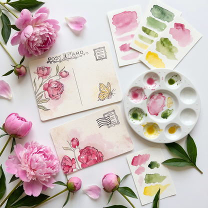 Send Something Beautiful: The Painted Postcard Party with Willow Wolfe!