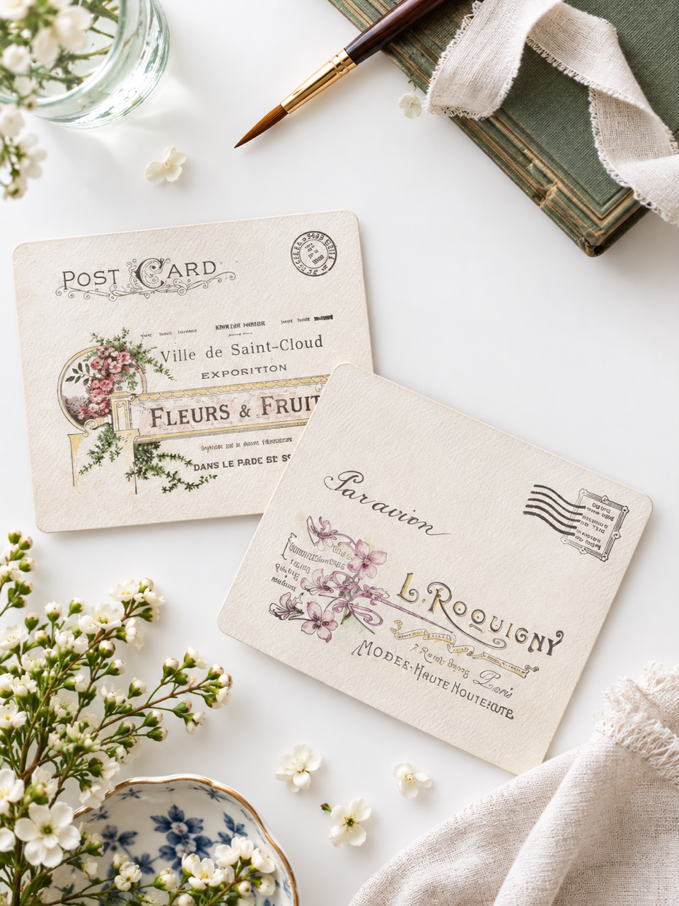 Send Something Beautiful: The Painted Postcard Party with Willow Wolfe!