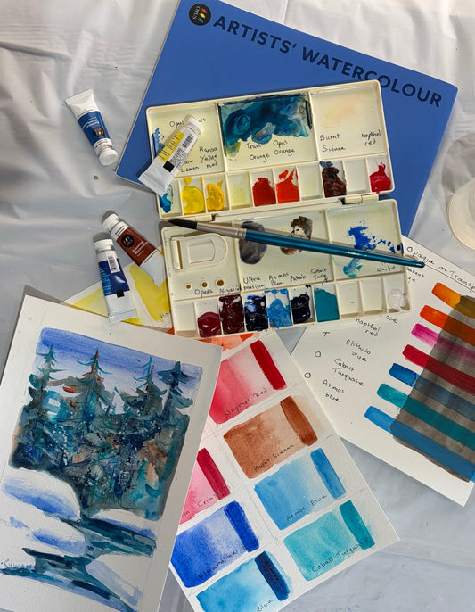 Make it Merry: The Opus Winter Paint-Along with Sue A. Cowan