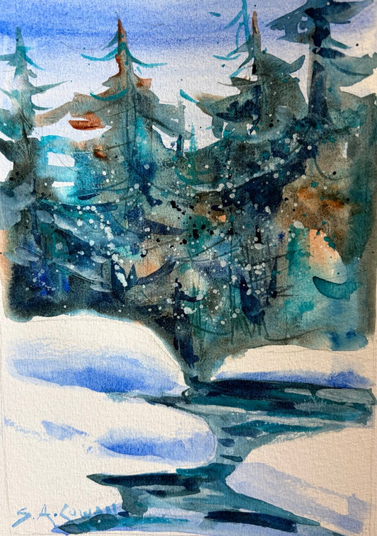 Make it Merry: The Opus Winter Paint-Along with Sue A. Cowan