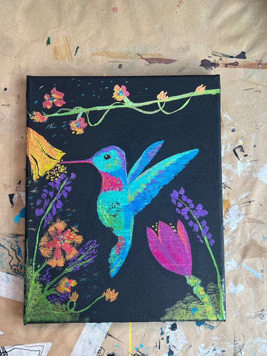 Liquitex Basics: Paint a Hummingbird with Brandy Antonio