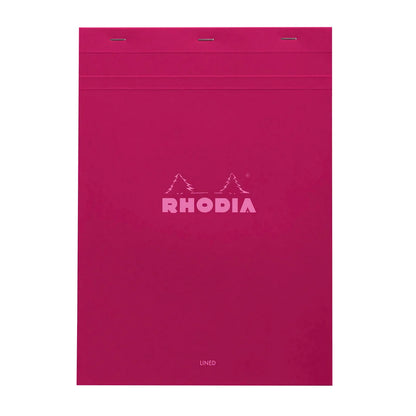 Rhodia No.18 Staplebound Lined Pad A4 - Prune