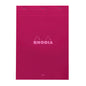 Rhodia No.18 Staplebound Lined Pad A4 - Prune