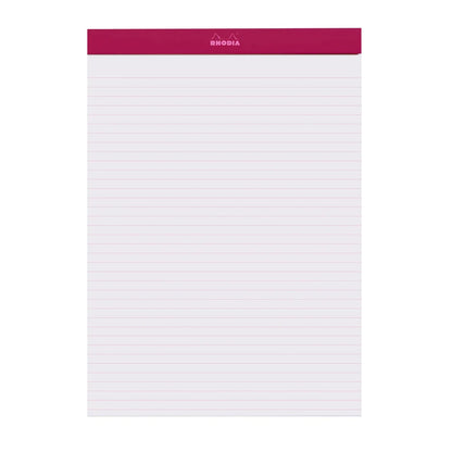 Rhodia No.18 Staplebound Lined Pad A4 - Prune