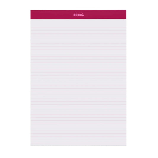 Rhodia No.18 Staplebound Lined Pad A4 - Prune