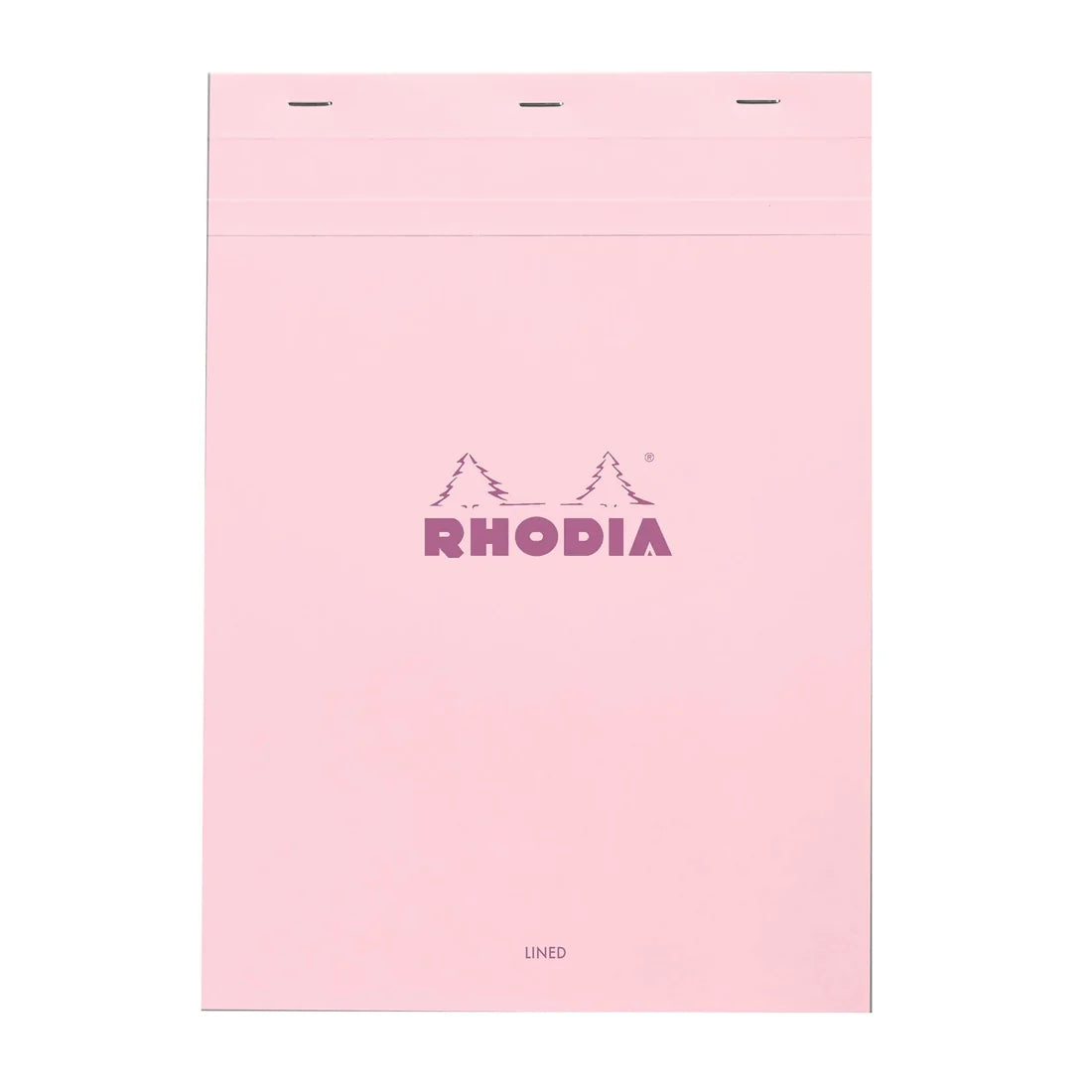 Rhodia No.18 Staplebound Lined Pad A4 - Pink