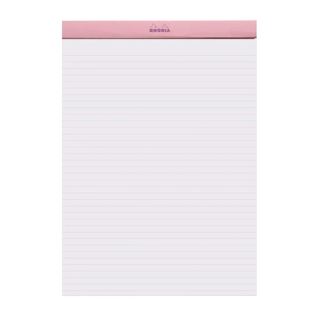 Rhodia No.18 Staplebound Lined Pad A4 - Pink