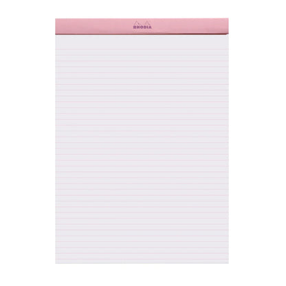 Rhodia No.18 Staplebound Lined Pad A4 - Pink