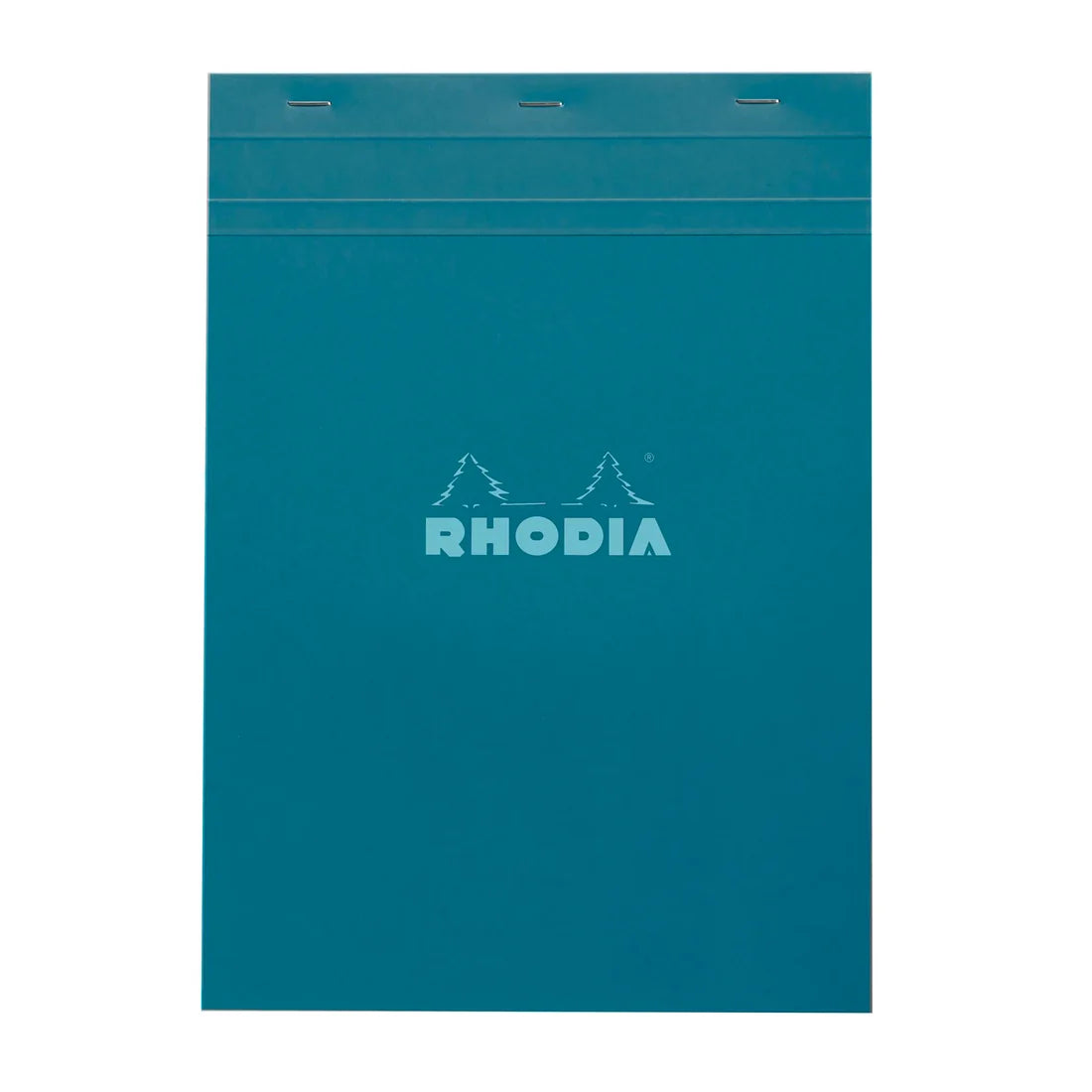 Rhodia No.18 Staplebound Grid Pad A4 - Peacock