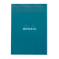 Rhodia No.18 Staplebound Grid Pad A4 - Peacock
