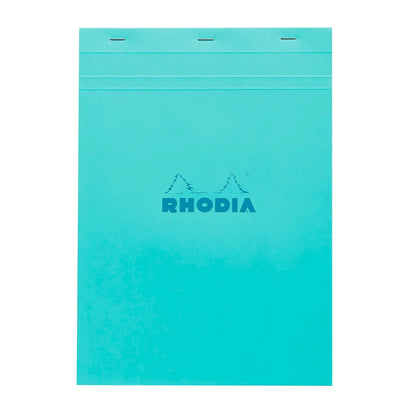 Rhodia No.18 Staplebound Grid Pad A4 - Azure