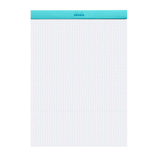 Rhodia No.18 Staplebound Grid Pad A4 - Azure