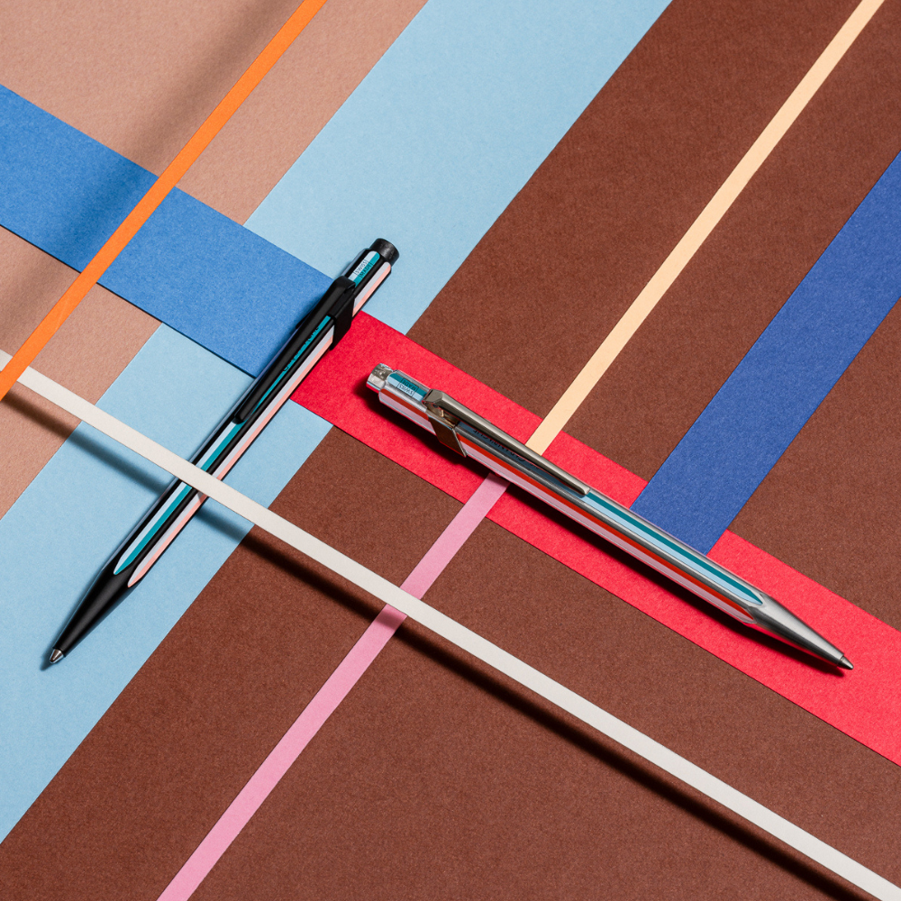 Stylo bille Caran d'Ache Paul Smith 849 noir - Édition limitée