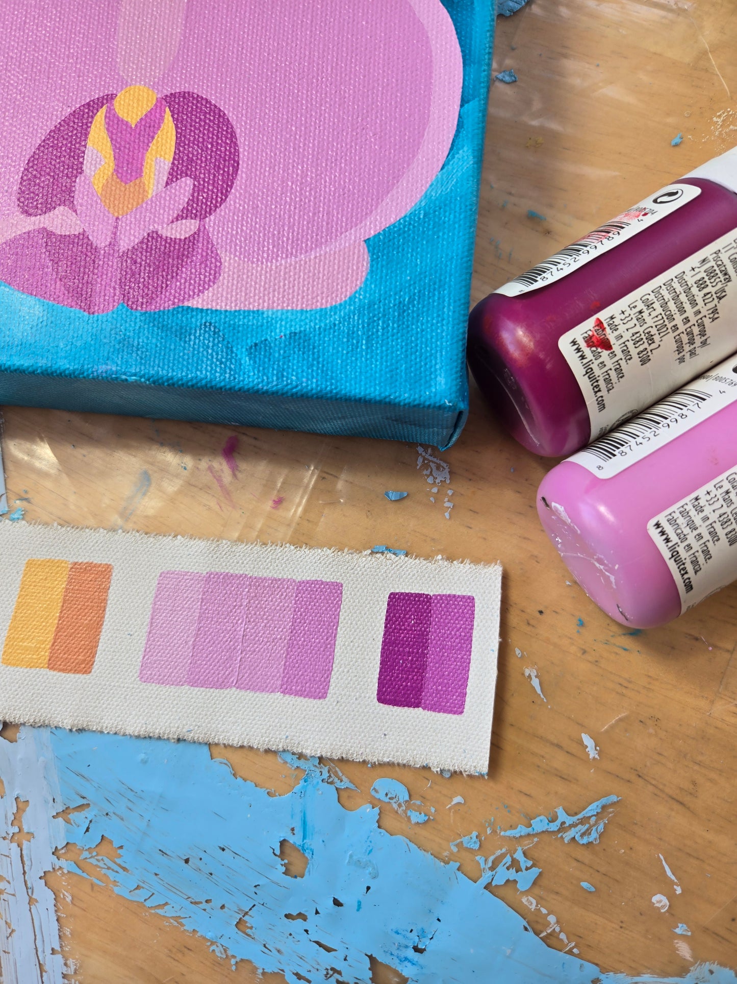 Paint an Orchid Bloom with Stéphanie Prest-Beaucher