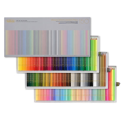 Holbein – Lot de 150 crayons de couleur d'artiste